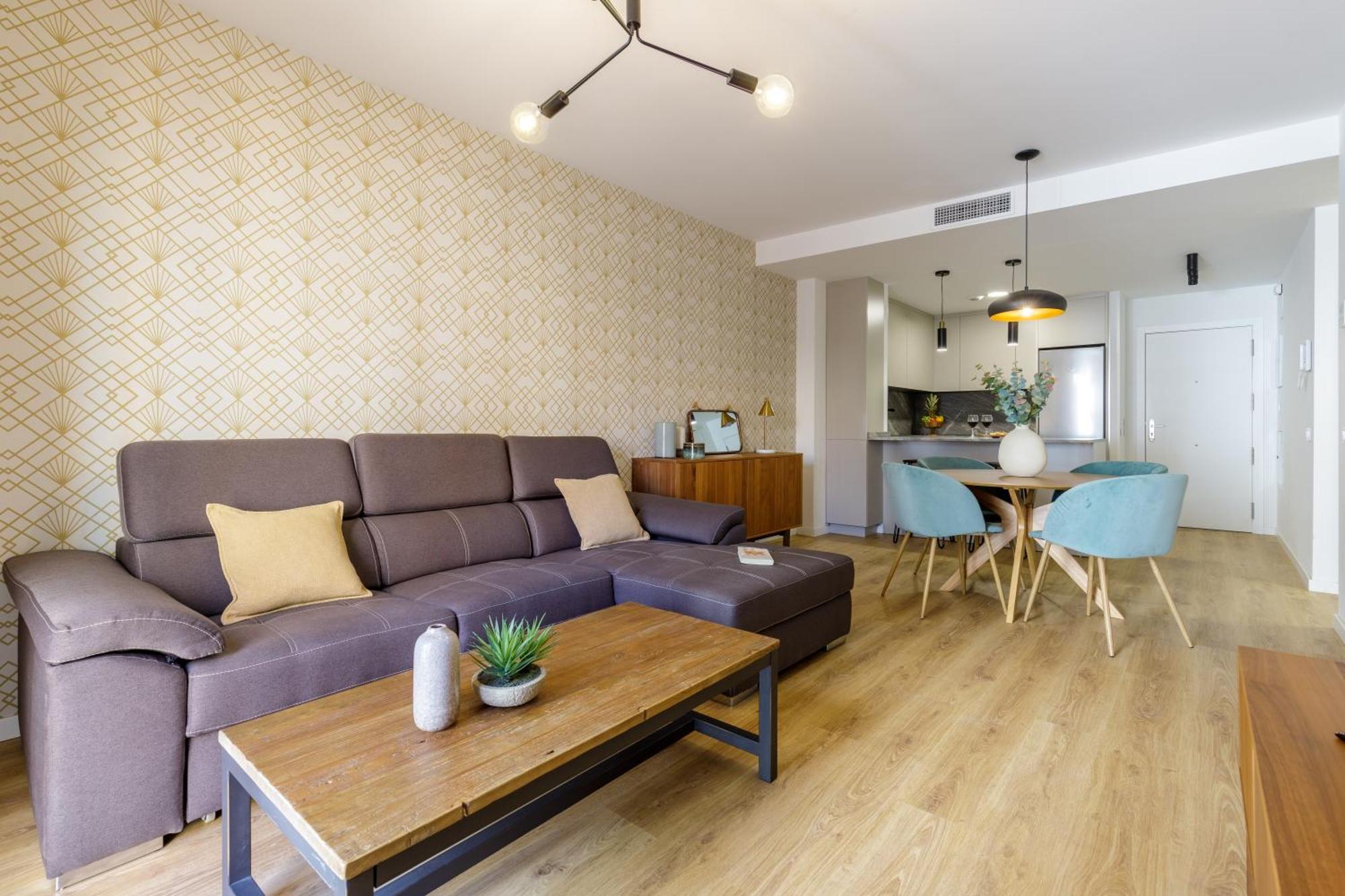 Appartement Living4Malaga Balcon De Neri Extérieur photo