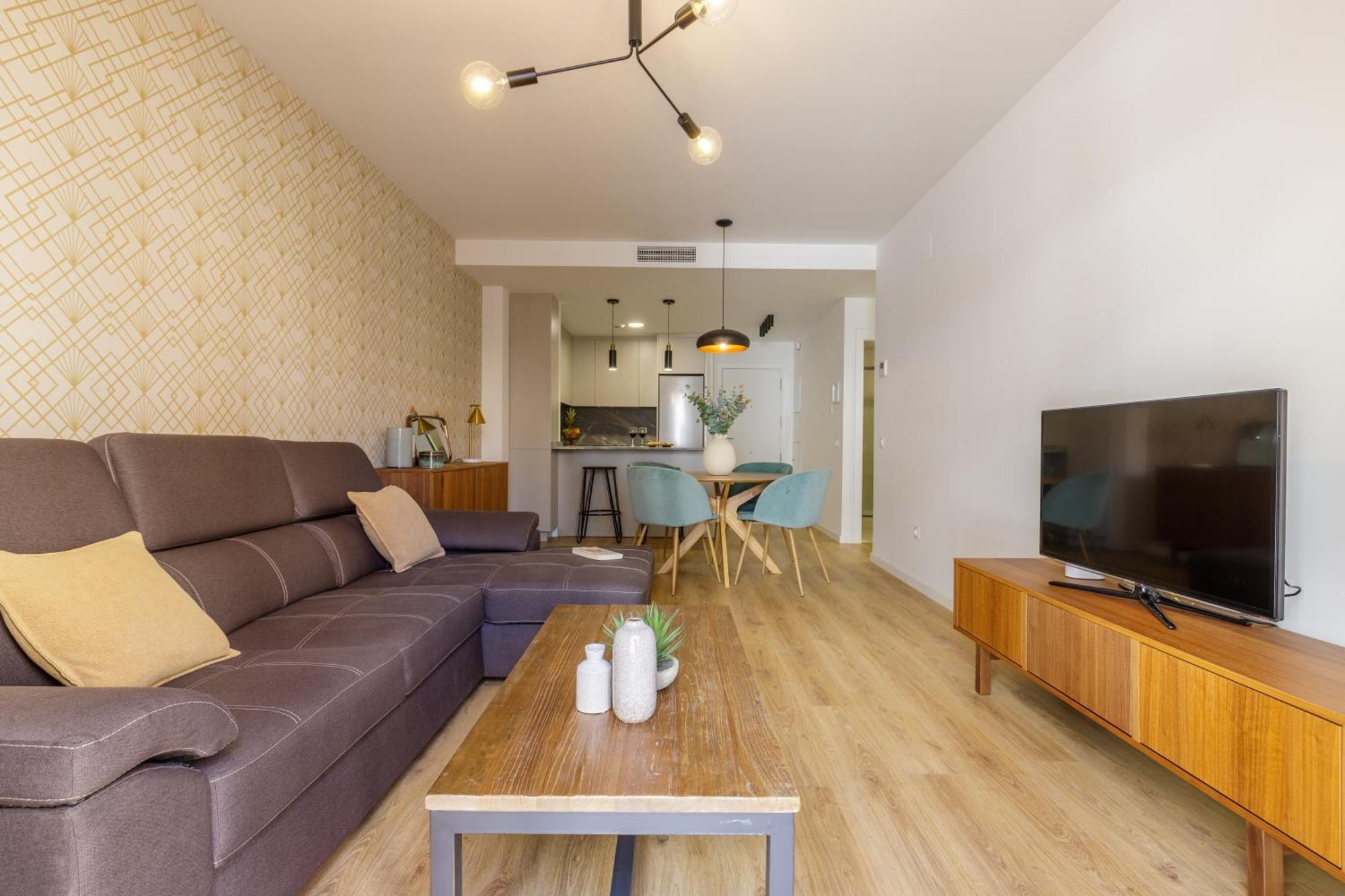 Appartement Living4Malaga Balcon De Neri Extérieur photo